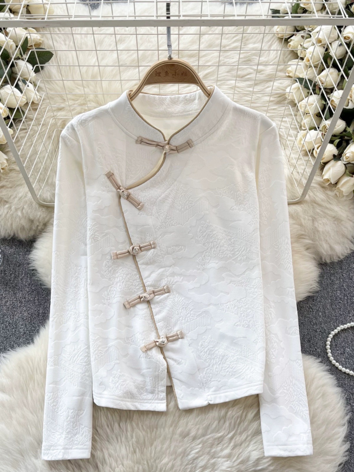 Downtown girl Korean top FTO108 images